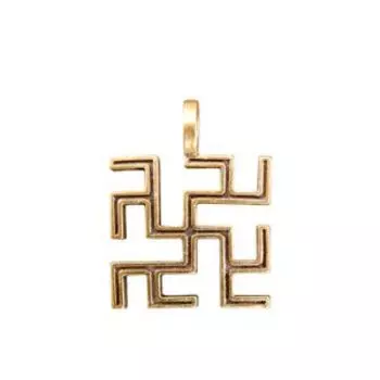 Оберег «Одолень трава» (латунь)