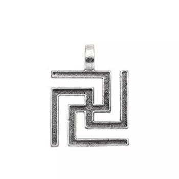 Оберег «Рысич» (посеребрение)