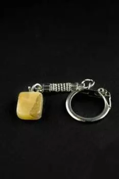 Оникс коричневый. Брелок