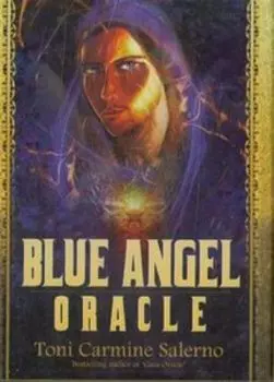 Оракул Синий Ангел позолоченный