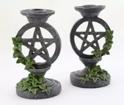 Подсвечники Пентаграмма набор 2 штуки