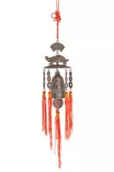 Подвеска «Черепаха», 1 колокольчик, металл, 38 см