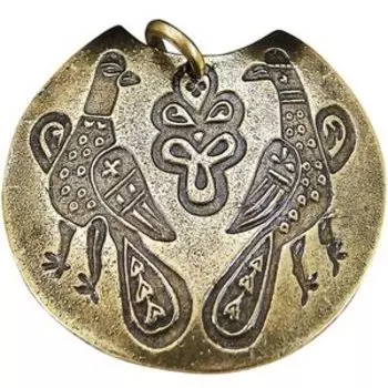 Подвеска «Князь-птицы» (латунь)