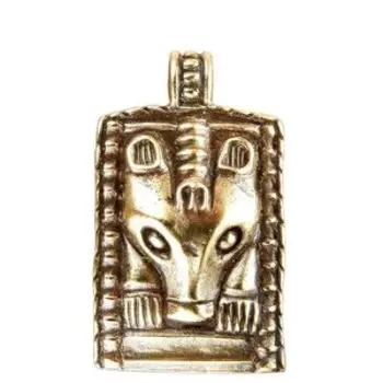 Подвеска Медведь в жертвенной позе