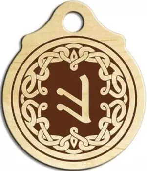 Подвеска-талисман Есть, клен