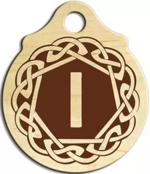 Подвеска-талисман Иса, клен