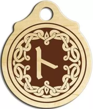 Подвеска-талисман Нужда, клен