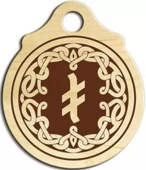 Подвеска-талисман Опора, клен