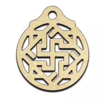 Подвеска-талисман Валькирия (клен)