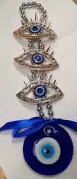Подвеска турецкий глаз средняя