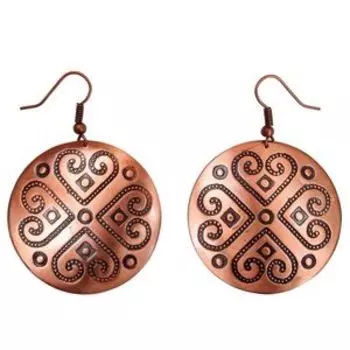 Серьги «Преуспевание» (медь)