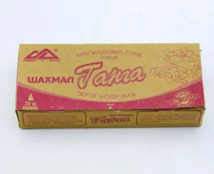 Шахмал ганга. Конусы для окуривания