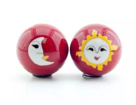 Шары здоровья Солнце и Луна, 40 мм