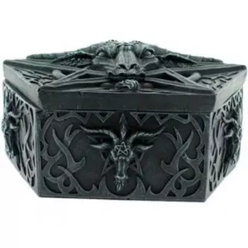 Шкатулка Бафомет, 17 см