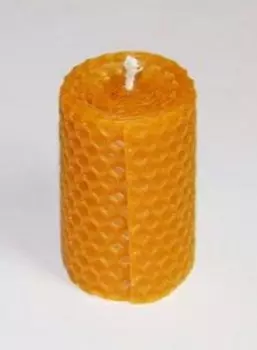 Свеча из вощины бочонок средний