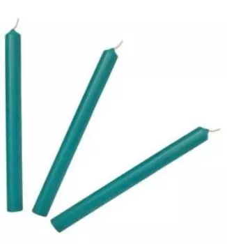 Свеча классика пачка бирюза