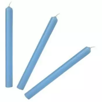 Свеча классика пачка голубой