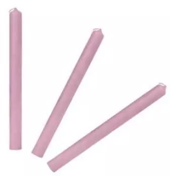 Свеча классика пачка розовый