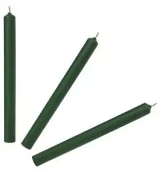 Свеча классика пачка зеленый