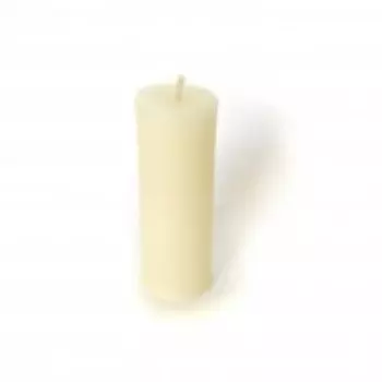 Свеча колонна белая
