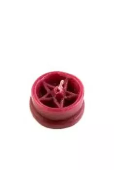 Свеча-таблетка Бордовая
