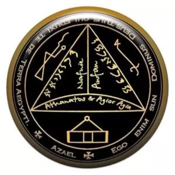 Талисман для увеличения благосостояния, наклейка из смолы