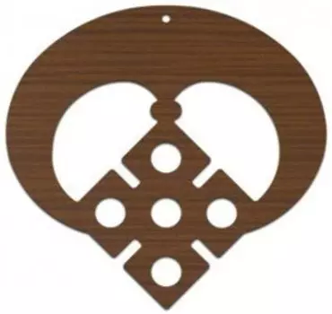 Талисман настенный Лунница Макошь