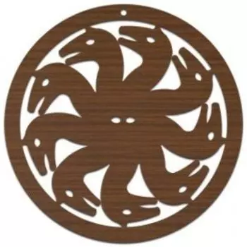 Талисман настенный Змеевик