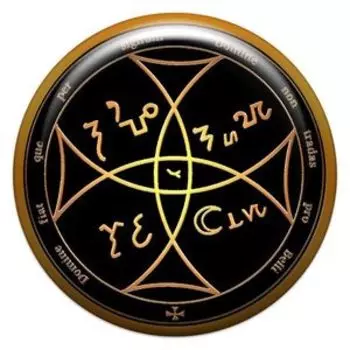 Талисман, приносящий счастье, наклейка из смолы