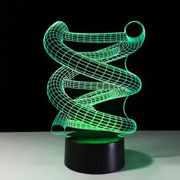 3D Светильник ДНК