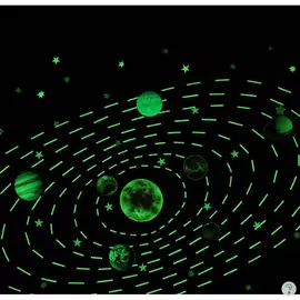 Интерьерные светящиеся наклейки Солнечная система
