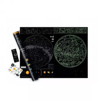Карта звездного неба Star map of the sky