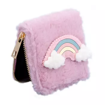 Кошелек Mini Plush Rainbow purple