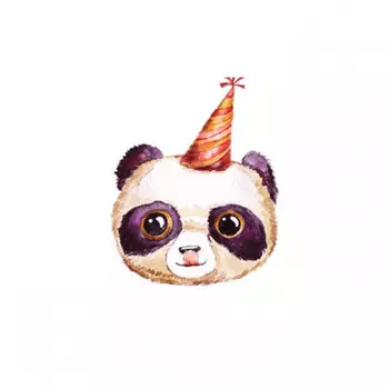 Открытка Happy Birthday Panda