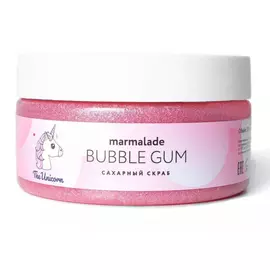 Сахарный скраб для тела Marmalade Bubble Gum розовый