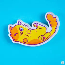 Значок Markov Design Lazy Cat