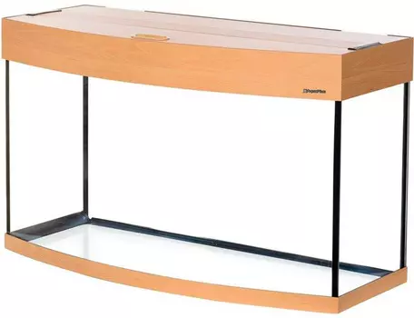 Аквариум Aqua Plus Lux ф115 Led 1 х 16 Вт 110 литров 80 х 35 х 49 см бук (1 шт)