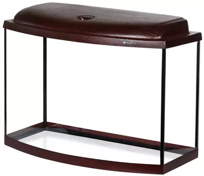Аквариум Aqua Plus Std ф70 Led 1 х 10 Вт 62 литра 60 х 30 х 46 см махагон (1 шт)