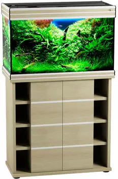 Аквариум и тумба Биодизайн Altum 135 беленый дуб (Тумба)