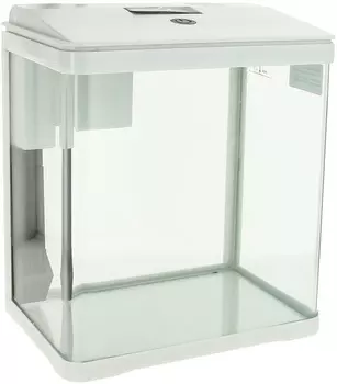 Аквариум Prime с Led светильником и фильтром белый 7 литров (1 шт)