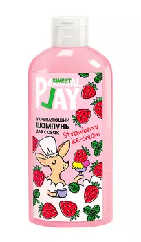 Animal Play Sweet шампунь для собак и кошек укрепляющий Клубничное мороженое (300 мл)