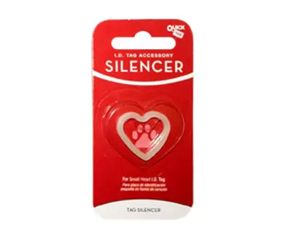 Антизвон для адресника Сердце малое (1 шт)