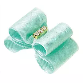 Бантик двойной объемный ментол 3 х 2 см V.I.Pet уп. 2 шт (1 шт)