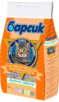 барсик эффект – наполнитель впитывающий для туалета кошек (4,54 л)