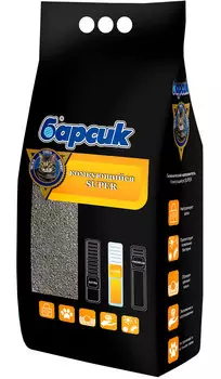 барсик Super наполнитель комкующийся для туалета кошек (5,5 л)