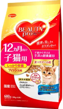 Beauty Pro для котят с тихоокеанской рыбой (0,6 кг)