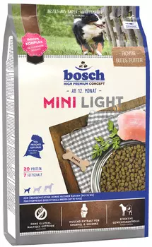 Bosch Adult Mini Light диетический для взрослых собак маленьких пород (2,5 кг)