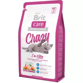 Brit Care Cat Crazy Kitten для котят (2 + 2 кг)
