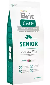 Brit Care Senior All Breed Lamb &amp; Rice для пожилых собак всех пород старше 7 лет с ягненком и рисом (12 + 12 кг)