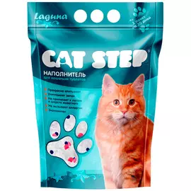 Cat Step Laguna – Кэт Степ наполнитель силикагелевый для туалета кошек (1,67 кг)